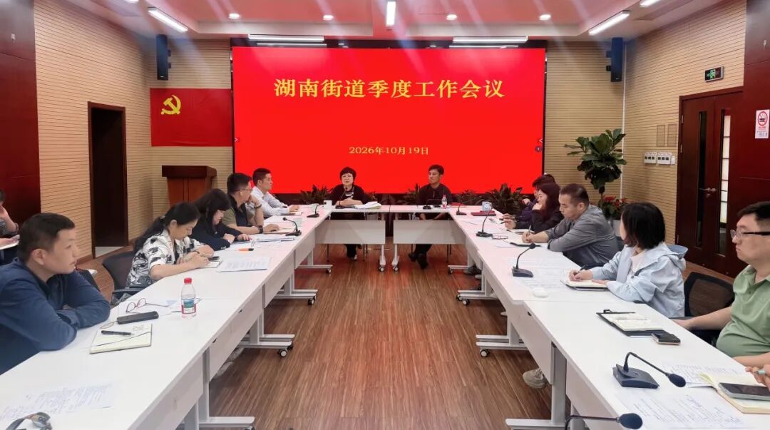 冲刺收官、决胜全年！湖南街道召开季度工作会议